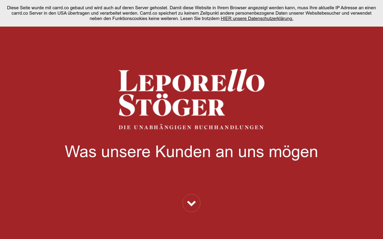 Leporello Stöger Service